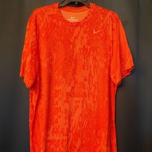 Orange Nike tee